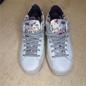 P448 Women's Floral Sneakers